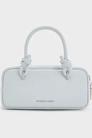 CHARLES & KEITH Sammie Knotted-Handle Elongated Bag