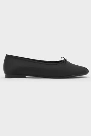 CHARLES & KEITH Satin Bow Ballet Flats