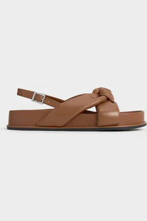 CHARLES & KEITH Rosetta Knotted Puffy Sandals