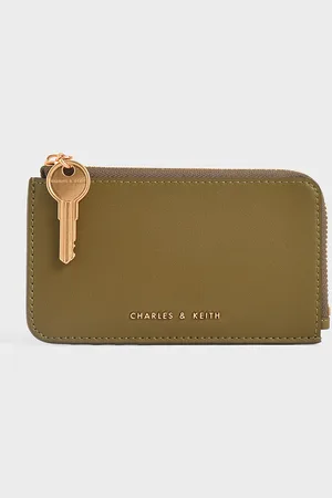 CHARLES & KEITH Lane Key Zip-Around Wallet