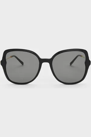 CHARLES & KEITH Oversized Recycled Acetate Butterfly Sunglasses