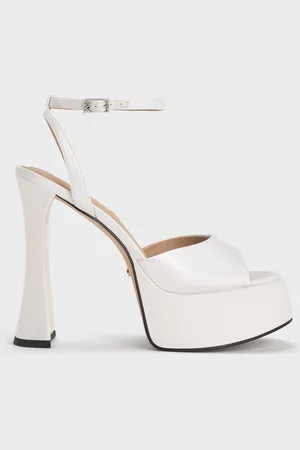 CHARLES & KEITH Michelle Recycled Polyester Platform Sandals