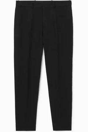COS LINEN TAPERED TROUSERS