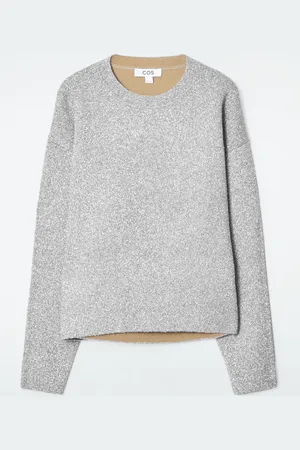 COS OVERSIZED SPARKLY MERINO WOOL JUMPER
