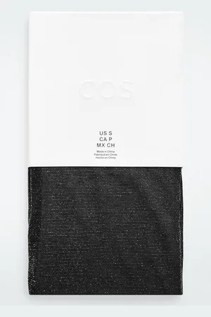 COS Sheer Lurex Tights