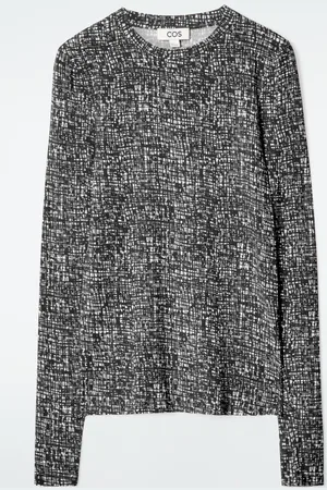 COS Slim Lightweight Long-Sleeved Top