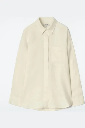 COS Oversized Linen Shirt in