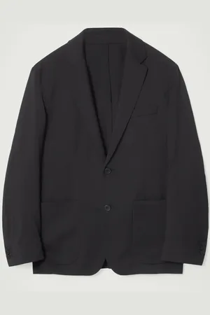 COS Regular Unstructured Wool Blazer