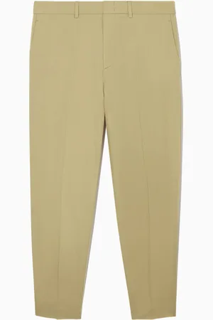 COS Tailored Linen Tapered Trousers in