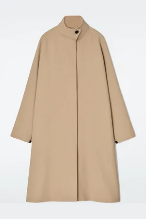 COS Trapeze Wool-Blend Coat