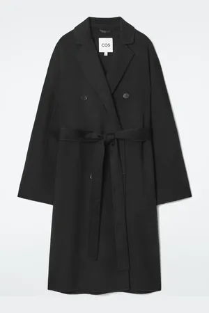 COS Oversized Double-Breasted Wool Coat