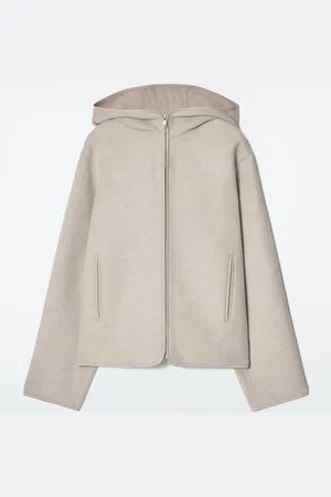 COS Hooded Double-Faced Wool Jacket