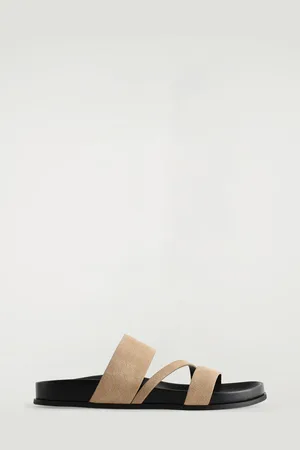 COS Multi-Strap Suede Sandals
