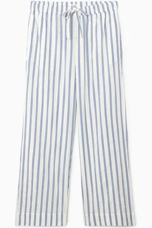 COS Striped Poplin Pyjama Trousers in