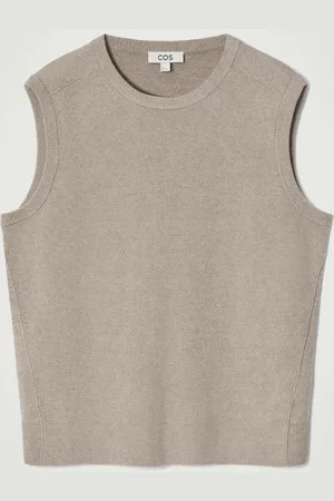 COS Knitted Linen Tank Top in