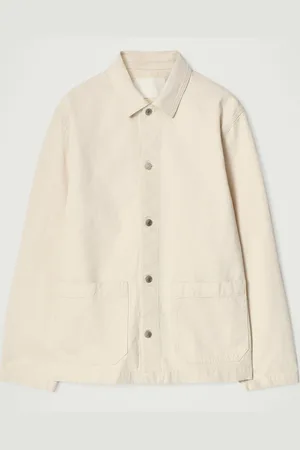 COS Relaxed Denim Utility Overshirt