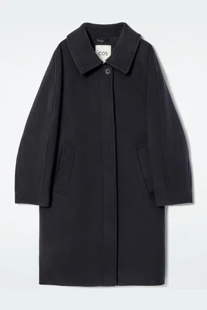 COS Oversized Single-Breasted Wool Coat