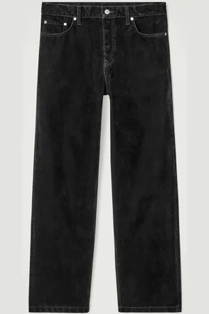 COS Dome Velvet Straight-Leg Jeans