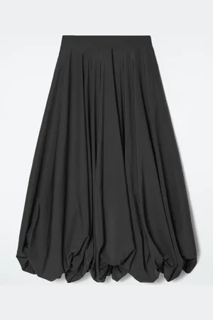 COS Bubble-Hem Maxi Skirt
