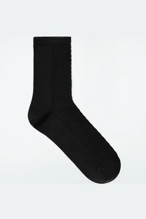 COS Pointelle-Knit Socks