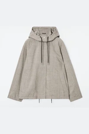 COS Hooded Wool Utility Jacket
