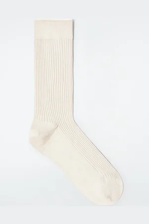 COS Ribbed Silk Socks