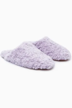 COS Faux Shearling Slippers