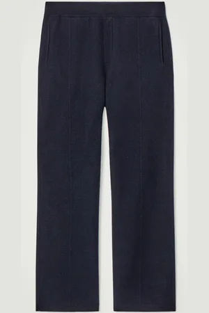 COS Boiled Merino Wool Straight-Leg Track Pants