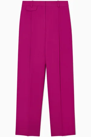 COS Relaxed Linen-Blend Wide-Leg Trousers in