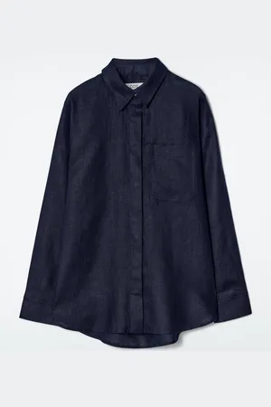 COS Oversized Linen Shirt in
