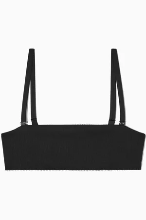 COS Ribbed Bandeau Bikini Top