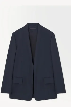 COS The Folded-Lapel Wool Twill Blazer