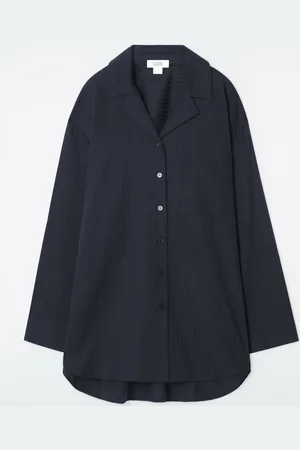 COS Striped Cotton Pyjama Shirt