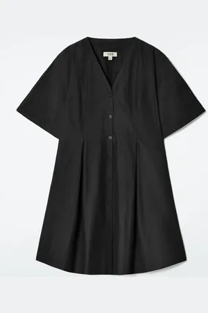 COS Pleated A-Line Mini Dress