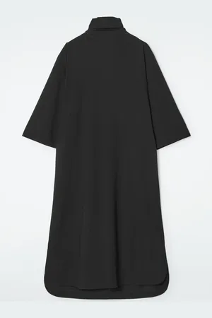 COS Tie-Detail Turtleneck Dress