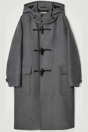 COS Hooded Wool Duffle Coat