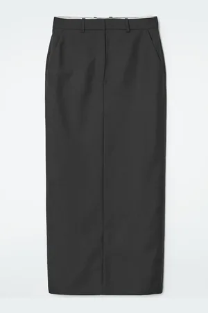 COS Wool Column Maxi Skirt
