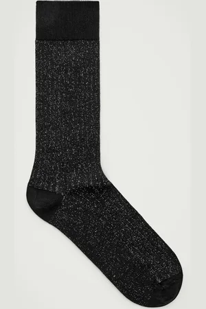 COS Glittered Ribbed Socks