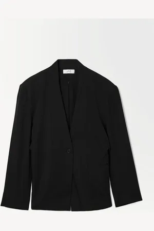 COS The Draped-Waist Blazer