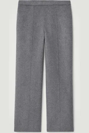 COS Double-Faced Wool Straight-Leg Trousers in