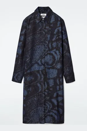 COS Jacquard Denim Shirt Dress