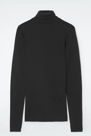 COS Merino Wool Turtleneck Top