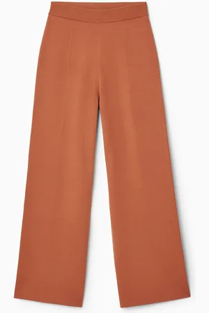 COS Double-Faced Knitted Trousers in