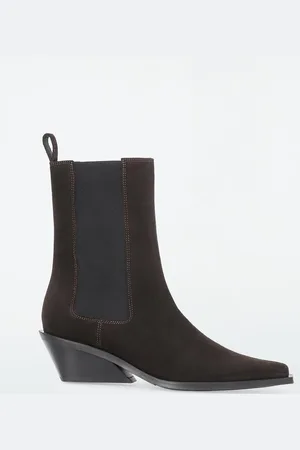 COS Leather Cowboy Chelsea Boots