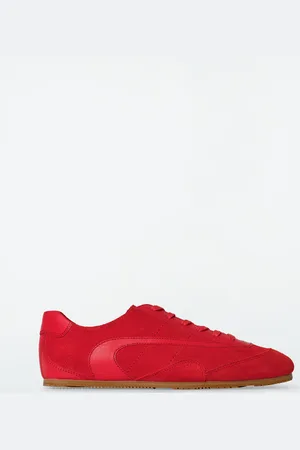 COS Minimal Leather Trainers