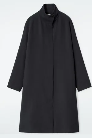 COS Trapeze Wool-Blend Coat