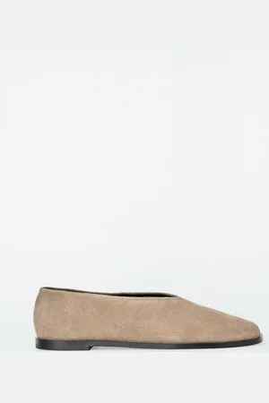 COS Suede Ballet Flats