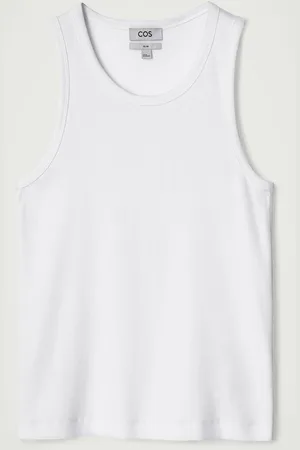 COS Slim Ribbed Cotton Tank Top