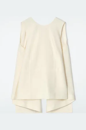 COS Deconstructed Open-Back Top in