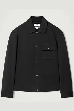COS Jersey-Twill Shirt Jacket